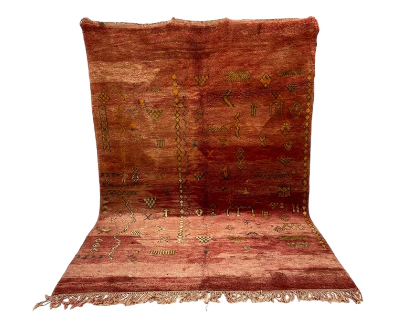 Sabah Hanane Marokkaans handgemaakt tapijt150 cm x 100 cm